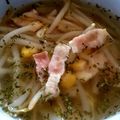 nobu51's cooksnap of when they made ほっこり簡単☆もやしとベーコンのスープ.