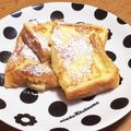 ぽめchan's cooksnap of when they made 裏技で簡単ふわっカフェ風フレンチトースト.