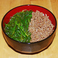 ヤス＠武州川崎's cooksnap of when they made そぼろニラおひたし付丼簡単麺つゆ活用術❤.