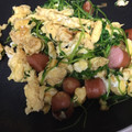 gumy's cooksnap of when they made 豆苗の中華風卵とじ☆もう一度育った豆苗で.