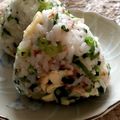 subaruまま's cooksnap of when they made チーズ〜おかか〜ねぎのおにぎり.