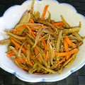 こうせ★'s cooksnap of when they made 甘めのきんぴらごぼう.