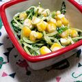 キャシーキャサリン's cooksnap of when they made 簡単すぎ！豆苗とコーンのサラダ.