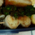 まり0105's cooksnap of when they made 簡単♪ちくわ*マヨ粉チーズ焼き♡.