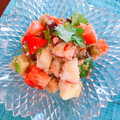 ナチュラルフード's cooksnap of when they made タコとパクチーのエスニックマリネ.