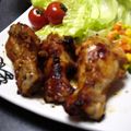 ちょび乃すけ's cooksnap of when they made ♪手羽のにんにく生姜グリル焼き♪.