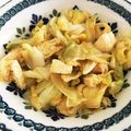 ぱりえってぃ's cooksnap of when they made 春キャベツと油揚げの甘酢和え.