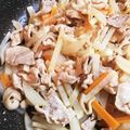 mari072820's cooksnap of when they made 簡単っ☆豚こまポン酢炒め.