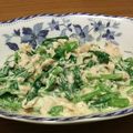 翠翔とりんむう's cooksnap of when they made 明日葉とツナの和え物.