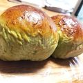 〆まっっこ〆's cooksnap of when they made 抹茶くるみ食パン（HBにおまかせ）.