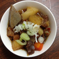 クックCSM8JW☆'s cooksnap of when they made 圧力鍋で簡単♪牛筋と大根の煮物.