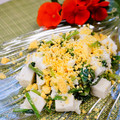 makichihua's cooksnap of when they made ほうれん草とはんぺんのミモザサラダ.