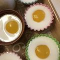ちっっったぁー's cooksnap of when they made なんちゃって目玉焼き！５分で完成ミルク寒天♪.