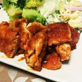 0330asayan's cooksnap of when they made 鶏もも肉の韓国風照り焼き.
