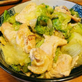 ☆プーさん☆スキスキ's cooksnap of when they made 材料は3つ♪ レタスと豚コマの塩麹炒め.