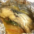 わ五助's cooksnap of when they made たらの味噌マヨホイル焼き.