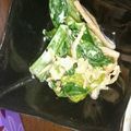 クックLJ2W4Q☆'s cooksnap of when they made 小松菜と人参とツナのからしマヨ和え.