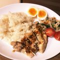 なおみちゅる☆'s cooksnap of when they made 炊飯器だけ！我が家のカオマンガイ.