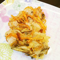 なっつなおこ's cooksnap of when they made 三つ葉、アサリ、エビのかき揚げ.