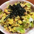 ダイキチさん's cooksnap of when they made キャベツとウインナーと卵のとろり丼.