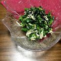 ☆YUKAKO28☆'s cooksnap of when they made 菜の花とササミのわさびマヨ和え.