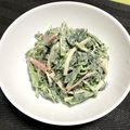 ☆あいちゃん's cooksnap of when they made ほうれん草とカニカマのマヨ和え.