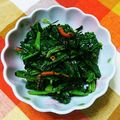 ＊れいぴん＊'s cooksnap of when they made 簡単！ひじき煮とほうれん草の胡麻和え.