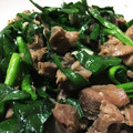 サマチマン's cooksnap of when they made 砂ぎもとニラの炒め物♪.
