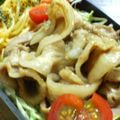 いつもこつぶ's cooksnap of when they made 煮豚の煮汁で二度おいしい♥生姜焼き.