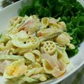SoMiNemama's cooksnap of when they made マカロニとゆで卵のサラダ♪.