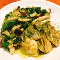 Li−Li's cooksnap of when they made 牡蠣のムニエル♪.