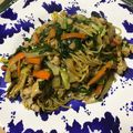 夕飯は６時です's cooksnap of when they made 野菜炒めリメイク☆焼きそば.