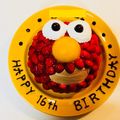 アップイエ's cooksnap of when they made 苺たっぷりエルモの誕生日ケーキ.