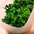 MKKTOK's cooksnap of when they made 簡単！菜の花の辛子こんぶ和え。.
