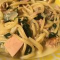 ☆Qro☆'s cooksnap of when they made ワンポッド☆シーチキンクリームパスタ.
