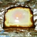 やっぺ841's cooksnap of when they made ✿時短＆簡単な目玉焼きトースト✿.