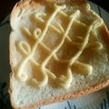アルカママ's cooksnap of when they made マヨネーズにハチミツ☆トースト☆.