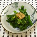 おはなすき's cooksnap of when they made はなっこりー(菜の花)＊なめたけ和え.
