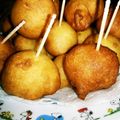 ひらたん0607's cooksnap of when they made 朝食◎おやつ◎簡単♪HMアメリカンドッグ.