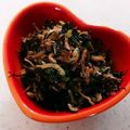 こてたす's cooksnap of when they made 給食レシピ！ 小松菜のふりかけ.