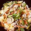 itsuk's cooksnap of when they made 余った唐揚げ粉で♪簡単味付けの野菜炒め.