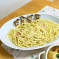 komutatata's cooksnap of when they made エリンギ星人✩ペペロンチーノ.
