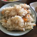 みけねこ十's cooksnap of when they made じゃこときのこの炊き込みごはん.