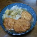 みとー's cooksnap of when they made がんもと菜花の煮物.