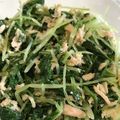 ぉちかはん's cooksnap of when they made 電子レンジdeとろろー♡ﾂﾅ水菜.