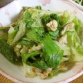 低カロ探検隊's cooksnap of when they made 豚バラとレタス外葉の、塩こしょう炒め♪.