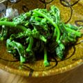 低カロ探検隊's cooksnap of when they made ほんのりピリ辛♡菜の花のからし和え.