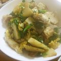 低カロ探検隊's cooksnap of when they made 菜の花チャンプル.
