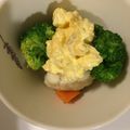 ちゃろちゃお's cooksnap of when they made ブロッコリーとカリフラワータルタルサラダ.
