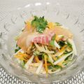 バカリャウ's cooksnap of when they made パクチー好きのアジア風･鯛の刺身サラダ.